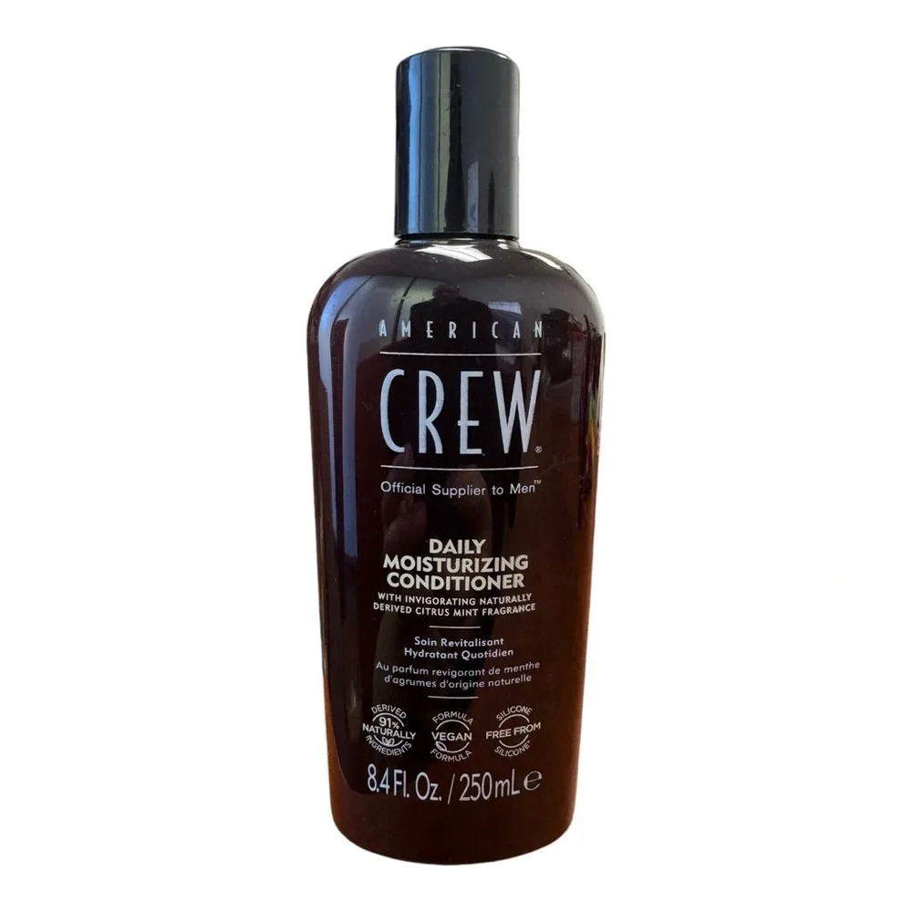 American Crew Men's Daily Moisturizing Shampoo & Conditioner 8.4fl oz Each